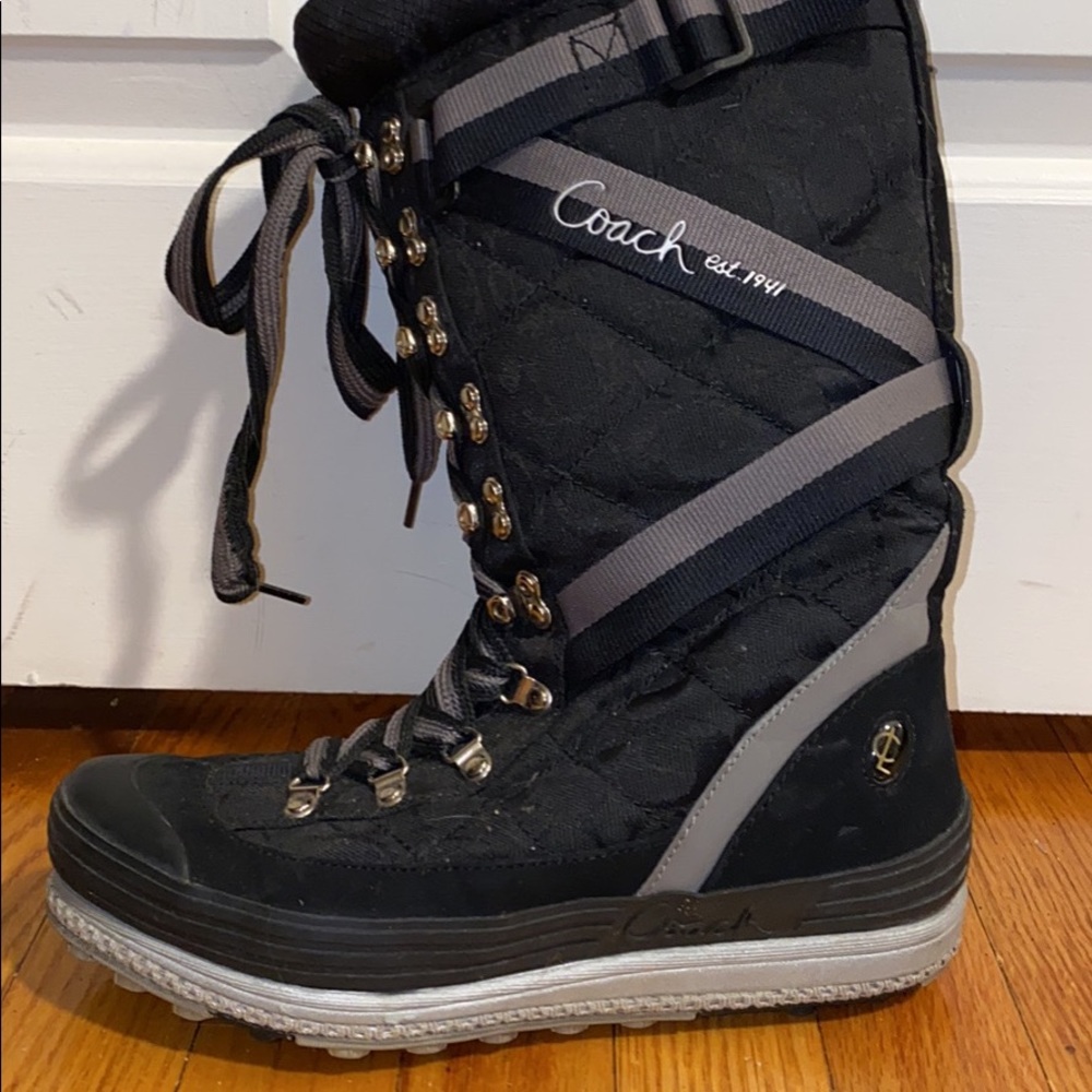 Coach winter boots